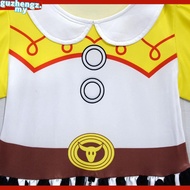 hiCosplaydy Toy Story Cowgirl Jessie Dress Cosplay