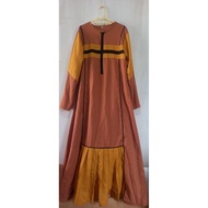 Preloved Ruffled Dress Size XXL