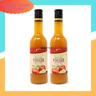 Chefs Choise Organic Apple Vinegar 500ml Organic Apple Cider Vinegar with Mother (2) 【Japan Quality】