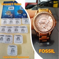 Baterai jam tangan fossil original batre