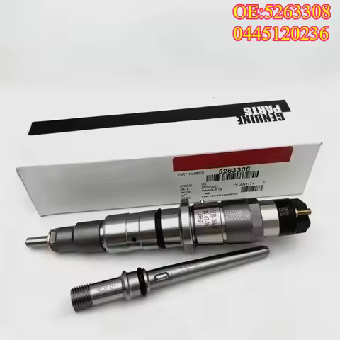 Original High Quality New For 0445120236 5263308 Fuel Injector For Cummin-s QSL8.9 S6D114 S6D107 4D1