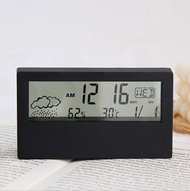 Digital Alarm Clock 4.7 Inch Screen with Time/Date/Temperature Display Easy Snooze Function Backup B