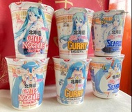 日清合味道 初音特別版 杯麵  Cup Noodle x Hatsune Miku 全set