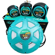 Combo of 4 Meter Ruler: 5M Ruler, 7M5 Ruler, 10M Ruler, 30M Ruler or 50M Ruler, 1-Digit Ruler, Loban