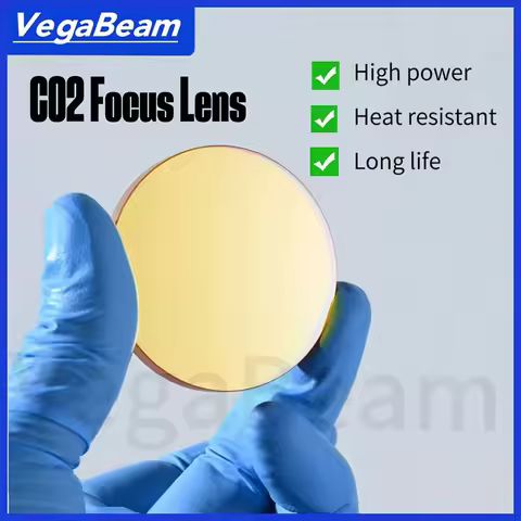 CO2 Focusing Lens D12 D20 D18 ZnSe Lens F38.1 F50.8 F63.5 F101.6 for Laser Marking and Engraving & L