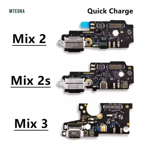 For Xiaomi Mi Mix 2S 2 3 Mix2s Dock Connector USB Charger Charging Port Flex Cable Board With Microp