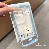 Cute West Highland Dog Transparent 2in1 Casing For Huawei Nova 9 SE 8 7 6 5 Pro Y71 Y70 Plus 5G 4G H