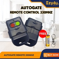 330mhz Autogate Replacement Switch Remote Control Key For Garage Gate Door