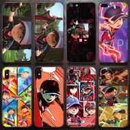 Fashionable soft black phone case for Realme C1 C2 C3 C11 C12 C15 C17 C20C 21 WR4 boboiboy halilinta