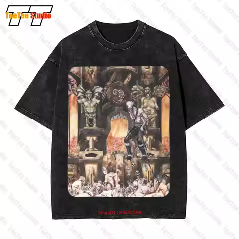Vintage Cannibal Corpse Merch Vintage Oversized T-Shirt Live Cannibalism 90S Death Metal KKLS