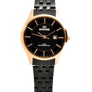 Jam Tangan Wanita Mirage 8544 Hitam Rosegold