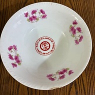 早期老物 微瑕 蒐藏 23公分 大同瓷器 黑松汽水 公司 阿嬤的碗盤 大花 碗公 大碗 碗盤