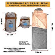 AIMPRO SLEEPING BAG LW180 - SB TEBAL - SELIMUT GUNUNG TEBAL - SLEEPING BAG - SLIPING BAG AIMPRO LW7