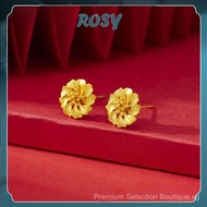 916 original gold-plated  Chrysanthemum earrings for women gift