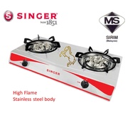 Singer HGT218J  Double Burner Gas Cooker 7 Units Jet burner head