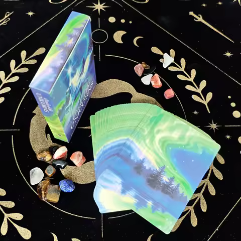 Oracle Of The Unicorns Cards A 44 Tarot English Divination Edition Deck Board Games