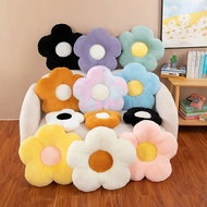Small Daisy Flower Cushion Flower Plush Pillow Seat Cushion Rabbit Fleece Nap Pillow Backrest Pillow