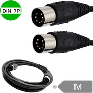 Din 7pin Male Male Big DIN7PIN Male to Male Computer/Medical Equipment Large Signal DIN7PIN Cable Da