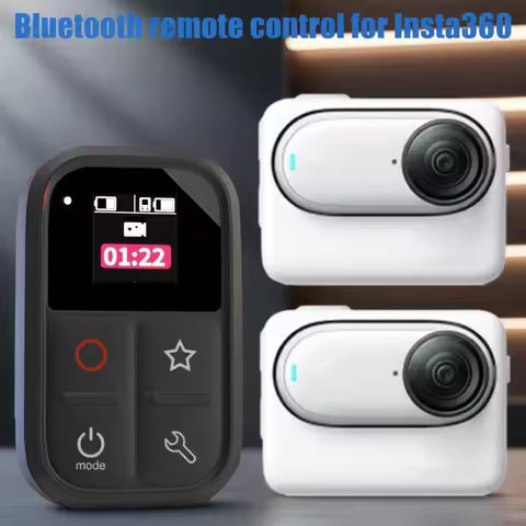 Camera Bluetooth Remote for Insta360 X5/X4/X3/GO3S/AcePro2 Action Camera Controller,Underwater Photo