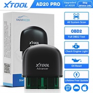 XTOOL AD20 PRO Wireless OBD2 Scanner, Full System Code Reader, Oil Reset, Performance/Battery Test