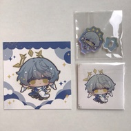 HSR Fanmerch Set Coaster Acrylic Stand Sticker - Sunday