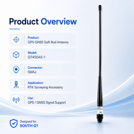 GPS GNSS ใต้ QT450AS เสาอากาศนุ่ม1 SMAJ สำหรับอุปกรณ์สำรวจ RTK G1ใต้