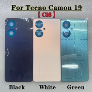For Tecno Camon 19 Back Battery Cover Housing Rear  Ci6 Back Cover Housing Case Repair Parts