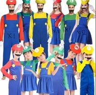 Mario Party 超級瑪利歐派對 萬聖節 cosplay 生日派對 party   全新六套衫