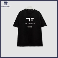 TF family black t-shirt, TF family t-shirt. Chu Chi Ham, Ta Hang, Truong Cuc full size unisex.
