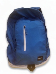 Nike 經典藍色後背包 輕量防潑水 電腦包 書包