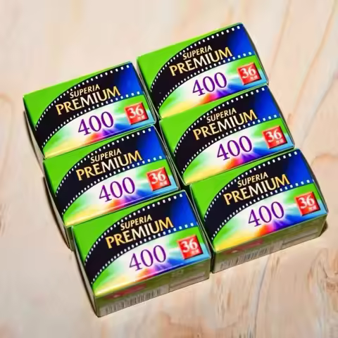Upgrade Edition Fujifilm Xtra 400 35mm Film Superia Premium 400 Color 36 Exposure For 135 Format Cam