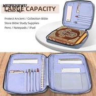 MEIFEISEWU Bible Covers, Durable Universal Bible , Accessories Large Capacity Church Bag