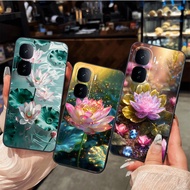 Vivo IQ00 Neo 10 case printed with beautiful lotus pattern, luxurious, elegant, cheap