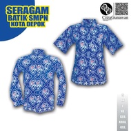 SERAGAM BATIK SMP - BATIK DEPOK RESMI