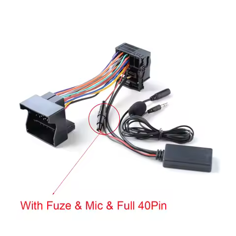 Bluetooth 5.0 Audio Wireless Aux In Adapter For Opel Corsa D Astra H Zafira Vectra Tigra Movano CD30