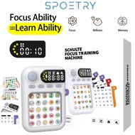 Puzzle Games for Kids Schulte Attention Training Machine Focus Training Machine Kids Concentration E