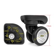 [1Pair] Delsey Luggage Wheel Replacement Delsey Trolley Case Accessories 218 Universal Wheel Passwor