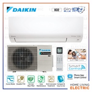 Daikin 1.0HP Standard Inverter Air Conditioner FTKF Series R32 Wifi Smart Control GO Daikin App Effi