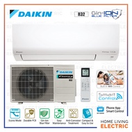 Daikin 1.0HP Standard Inverter Air Conditioner FTKF Series R32 Wifi Smart Control GO Daikin App Efficiently Cool FTKF25BV1MF RKF25AV1M