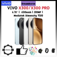【2025new】VIVO X300 Dimensity 9500 6.31'' 6040mAh AMOLED IP 68/IP 69 Dual SIM 1216 x 2640 pixels NFC 