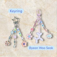 GANTUNGAN Byeon woo seok keychain
