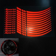 Motorcycle Bicycle Wheel Rim Stripe Wheel Decal Tape Sticker For 18-21 Inch Wheels Rim Stripe Tape S