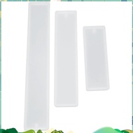 12 Pcs/Set Rectangle Silicone Bookmark Mold DIY Bookmark Mould Making Epoxy Resin Jewelry