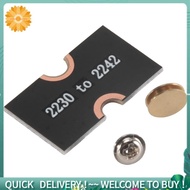 M2 Solid-State Drive Adapter M2 2230 SSD to 2242 Converter Card 2230 to 2242 Extension Bracket