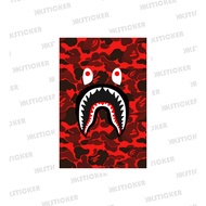 Bape Shark Sticker | Waterproof + Lamination Vinyl Sticker
