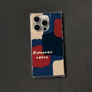 Ice Crystal Cube English Splicing Paint Block Suitable iPhone Phone Case Applies iPhone 16 Pro Max/1