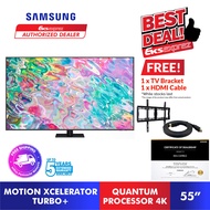 [F.Ship + Gift] Samsung 55" QA55Q70BAKXXM QLED 4K Q70B Smart TV  (CLEARANCE OFFER !!)
