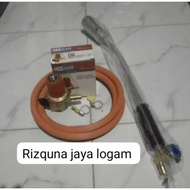 55cm rat stove complete with hose + high pressure regulator/ 55cm long cowhide bragas stove 55cm rat