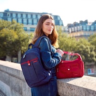 [ELLE Active] Beautiful Time Series-Backpack-Medium-Blue