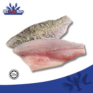 FROZEN BARRAMUNDI FILLET 100-200GM+-/PC 石甲鱼片 - GST FRESH MART